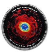 Mince : 1 oz stříbro - M57 Prsten Galaxy Core