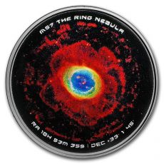 Mince : 1 oz stříbro - M57 Prsten Galaxy Core