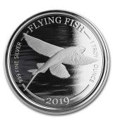Barbados - Flying Fish 1 Oz