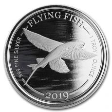 Barbados - Flying Fish 1 Oz