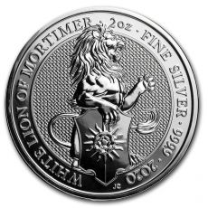 2oz Queen's Beasts The White Lion ( Bílí Lev)