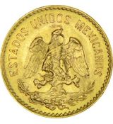 MEXIKO 5 PESOS ZLATO