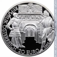 20 euro 2002 - Ferdinand I, Austria