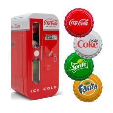 Coca-Cola Automat sběratelský set 4 stříbrných mincí