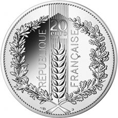 20 euro stříbrná mince Francie dub 2020 PP