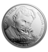 100 Dinar Nikola Tesla: Dálkové ovládání BU 1 Oz