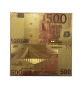 24k pozlacené kopie 500 EUR