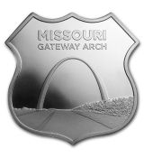 Ikony  Route 66 (Missouri Gateway Arch) 1 Oz