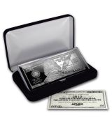 Stříbrný medaile 4 oz - náhodný rok 100 $  (w / Box & COA)