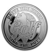 1 oz Stříbrná mince - Golf