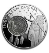 2019 1 oz Stříbro  Mesa Grande Sioux Dream Catcher Proof