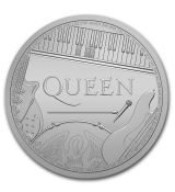 2020 Velká Británie 1 oz Stříbro  : Queen BU