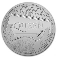 2020 Velká Británie 1 oz Stříbro  : Queen BU