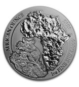 2020 Rwanda 1 oz Stříbro African Bushbaby BU (Komba ušatá )