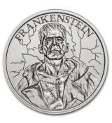 2 oz Stříbro  - Vintage Horror Series: Frankenstein