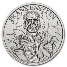 2 oz Stříbro  - Vintage Horror Series: Frankenstein
