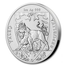 2020 Niue 1 oz Stříbro Český lev