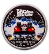 2020 Niue 1 oz Silver $ 2 Back to the Future 35 Anniversary Proof