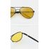 Pánské polarizační noční sluneční brýle- Žluté čočky