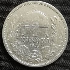 1 Koruna(1892),ražba KB