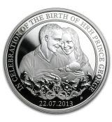 2013 Austrálie 1 oz Stříbrný princ George Proof