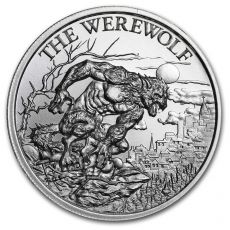 2 oz Silver Relief Round - Vlkodlak