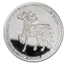 2020 Čadská republika 1 oz keltská zvířata (kůň)