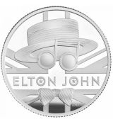 1 GBP Hudební legendy Elton John 2020 - 1/2 Oz Silver Proof