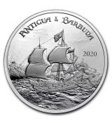 2020 Antigua a Barbuda 1 oz Silver Rum Runner BU
