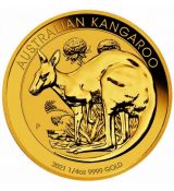 Klokan 1/4 Oz zlato Kangaroo