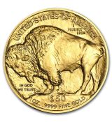 1 oz zlatý buvol BU (náhodný rok)