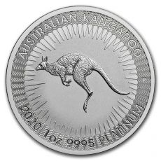 Austrálie 1 oz Platinový klokan BU Kangaroo