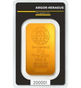 Argor-Heraeus Gold Bar 50 Gram