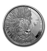 Stříbrná mince 2020 Kamerun 1 oz Silver Mandrill BU