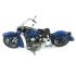 Retro model motocyklu modrá nebo zelená