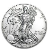 2021 1 oz American Silver Eagle BU