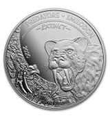 2020 Demokratická republika Kongo Predators Tiger 1 oz