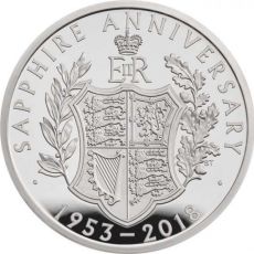 Velké Británii koruna 1893 Silver  1 Oz