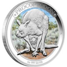 Mince 2013 Austrálie  Megafauna - Procoptodon  1 Oz