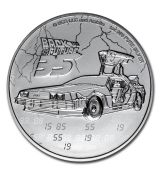 $2 Back to the Future BU 1 Oz