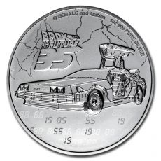 $2 Back to the Future BU 1 Oz