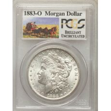 1883 O Morgan Dollar BU $1 Brilliant Uncirculated PCGS  1 Oz