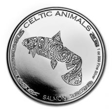 Keltská zvířata: losos 1 oz