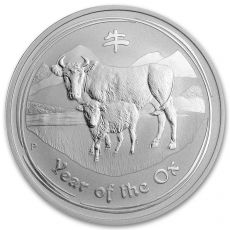 Rok Buvola (Býk ) Lunární 1 oz Serie II 2009