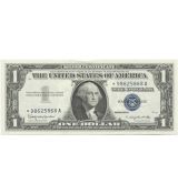 Stříbrný certifikát 1 dolar 1957B (Washington)