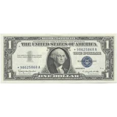 Stříbrný certifikát 1 dolar 1957B (Washington)