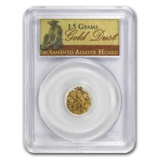 Sacramento Assayer Hoard California  1,5 gramů PCGS