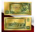 Zlatá  československá bankovka -100 Kč-1961 24krátové zlato