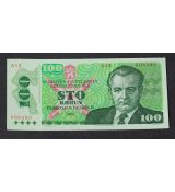 100 Koruna 1989, sér. A 15