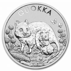 2021 Austrálie  Stříbrná australská Quokka BU 1 Oz